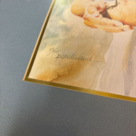 Signed & Numbered Jan Vandenbrink Art Print Child Discovery Series Gecko Lizard - Picture 3 of 13